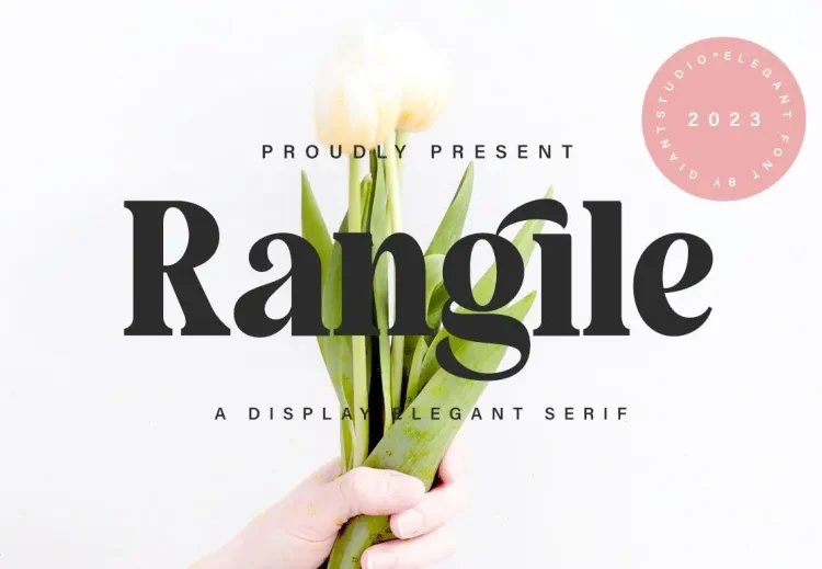 Rangile Font Free Download Display