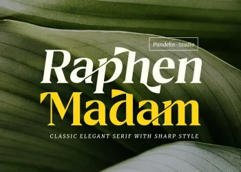 Raphen Madam Font Free Download Serif