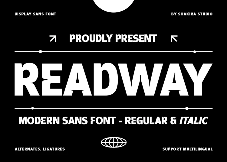 Readway Font Free Download Sans Serif