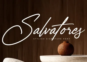 Salvatores Font Free Download Signature