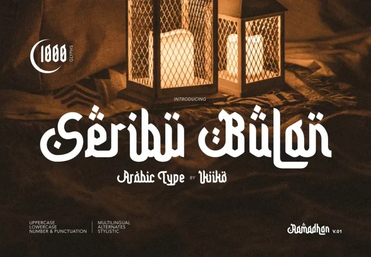 Seribu Bulan Font Free Download Arabic