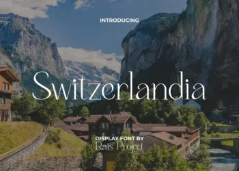 Switzerlandia Font Free Download Display