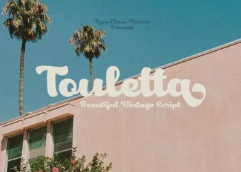 Touletta Font Free Download Retro