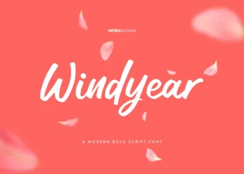 Windyear Font Free Download Handwritten