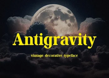 Antigravity Font Free Download Serif