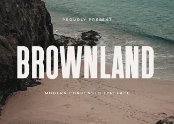 Brownland Font Free Download Sans Serif