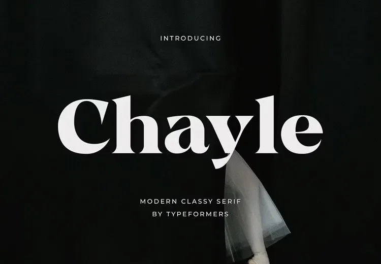 Chayle Font Free Download Serif