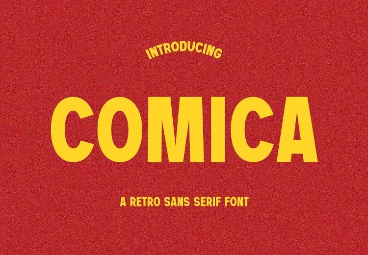 Comica Font Free Download Sans Serif