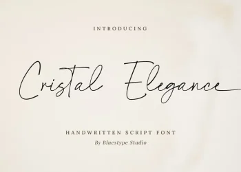 Cristal Elegance Font Free Download Handwritten