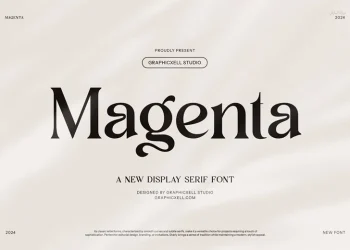 Magenta Font Free Download Serif