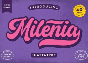 Milenia Font Free Download Script