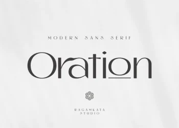 Oration Font Free Download Sans Serif