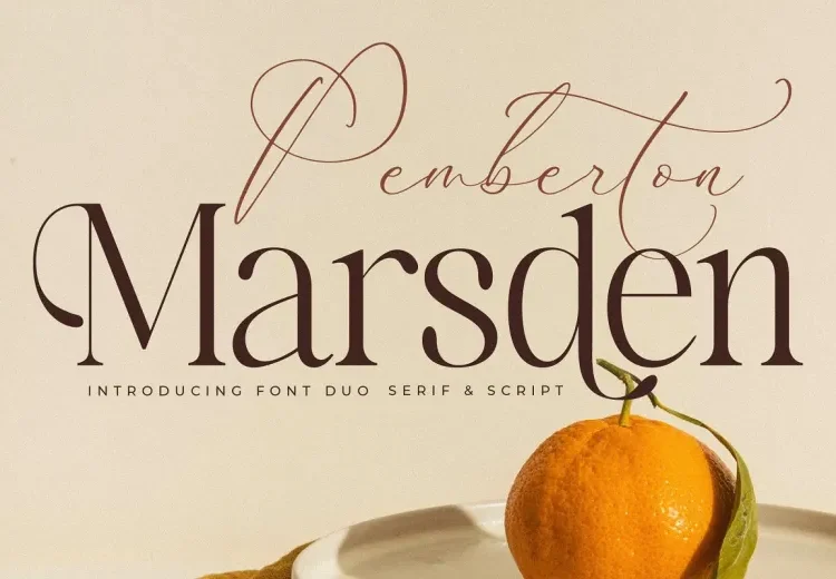 Pemberton Marsden Font Free Download Serif