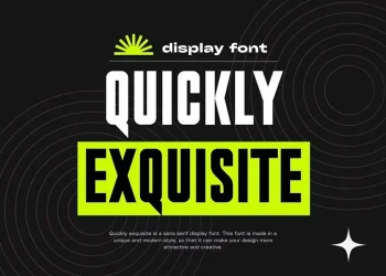 Quickly Exquisite Font Free Download Sans Serif