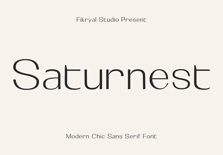 Saturnest Font Free Download Sans Serif