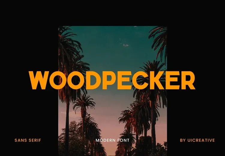 Wooppecker Font Free Download Sans Serif