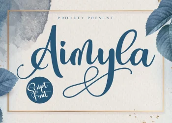 Aimyla Font Free Download Calligraphy