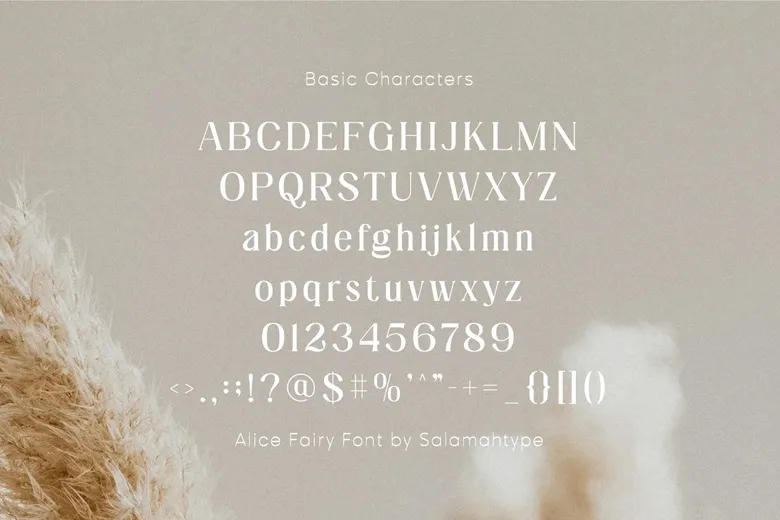 Alice Fairy Font Free Download Serif