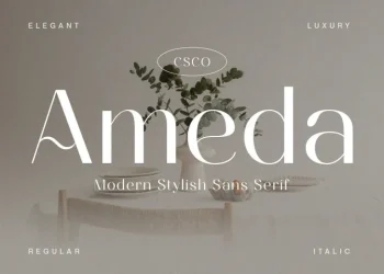 Ameda Font Free Download Sans Serif