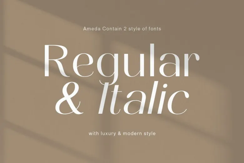 Ameda Font Free Download Sans Serif