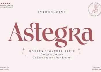 Astegra Font Free Download Serif