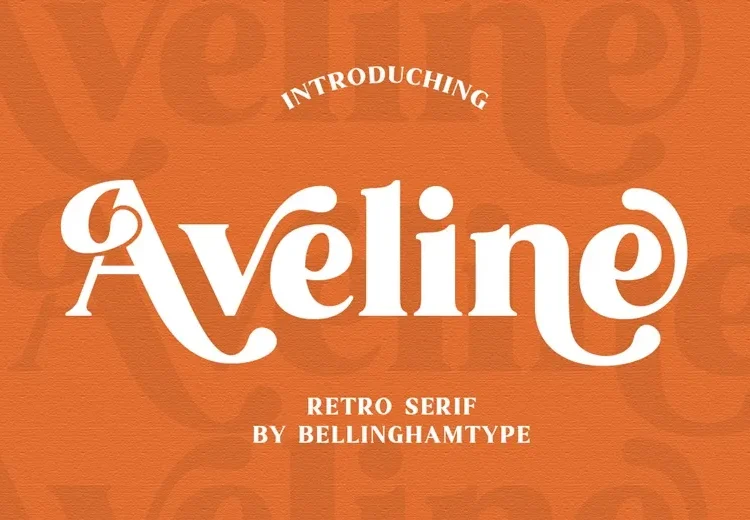 Aveline Font Free Download Serif