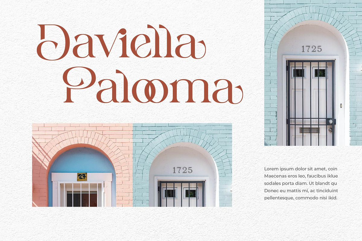 Bavicka Font Free Download Serif