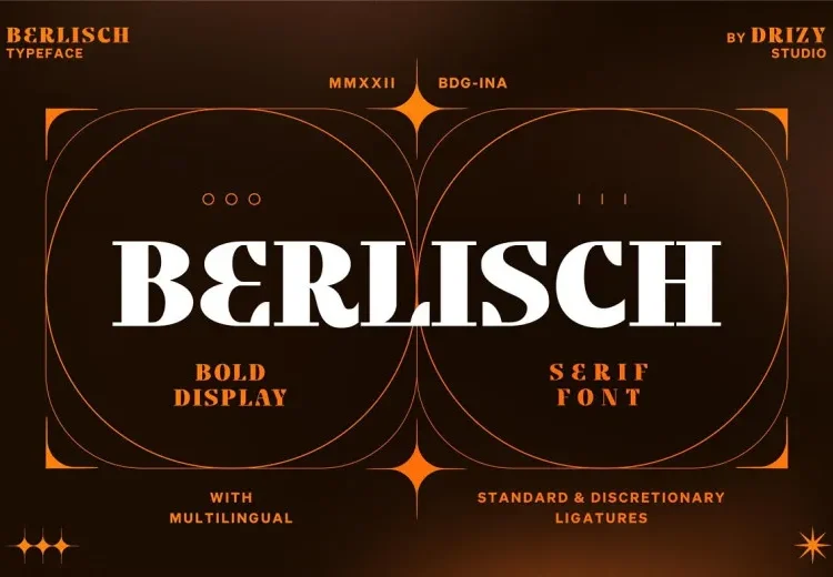 Berlisch Font Free Download Serif