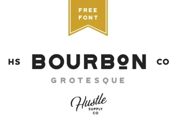 Bourbon Grotesque Font
