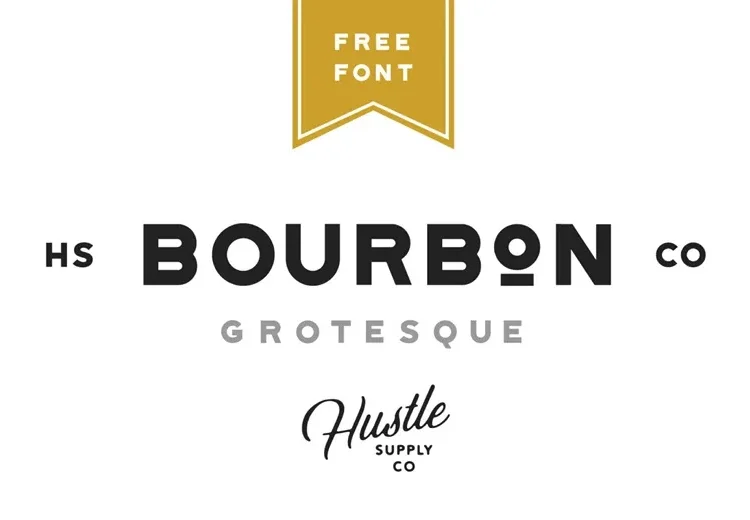 Bourbon Grotesque Font