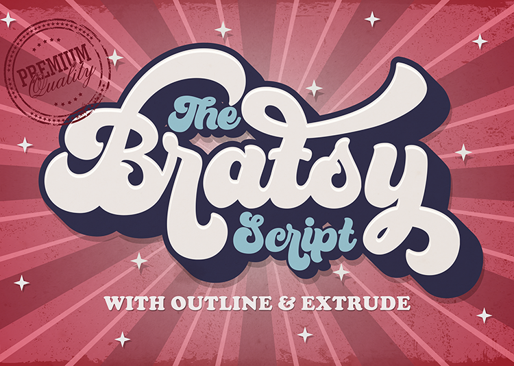Bratsy Script Font Free Download Script