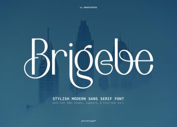 Brigebe Font Free Download Sans Serif