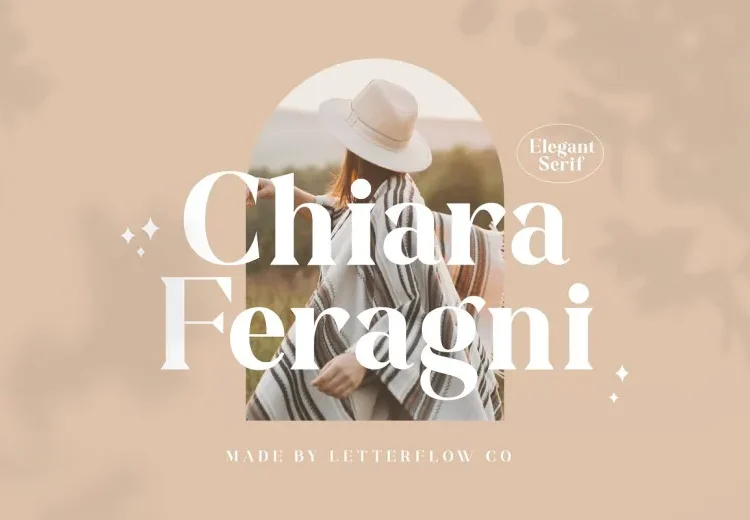 Chiara Feragni Font Free Download Serif