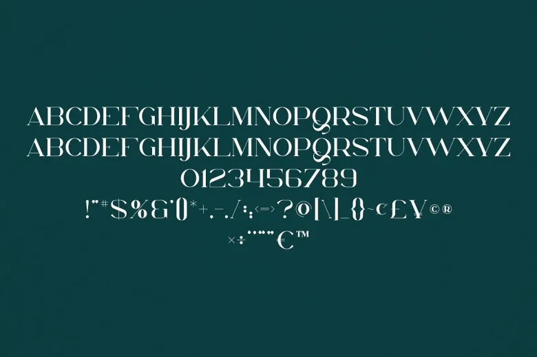 Delanie Font Free Download Serif