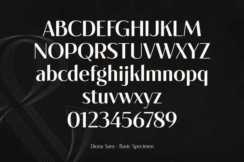 Diona Sans Font Free Download Sans Serif