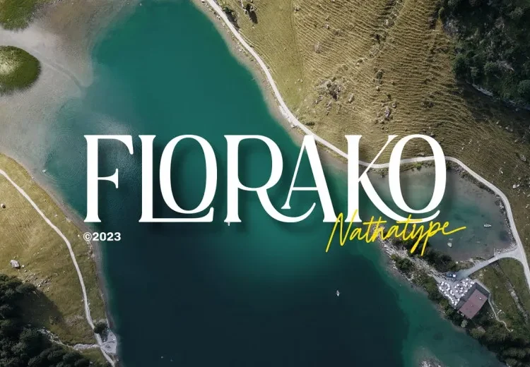 Florako Font Free Download Serif