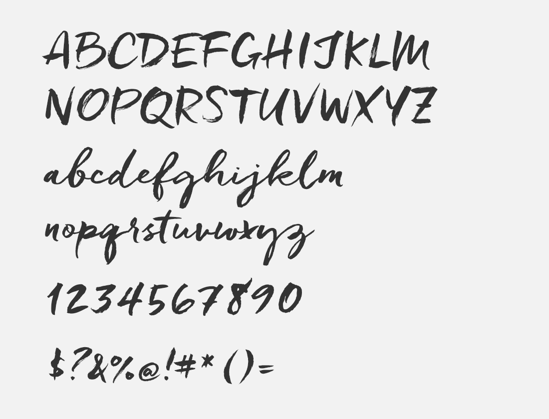 Freeland Font Free Download Brush