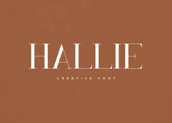 Hallie Font Free Download Serif