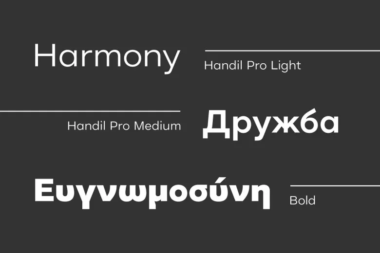 Handil Pro Font Free Download Sans Serif