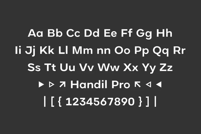 Handil Pro Font Free Download Sans Serif