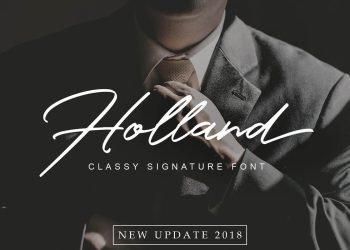 Holland Script Font Free Download Handwritten