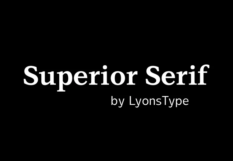 LT Superior Serif Font Family