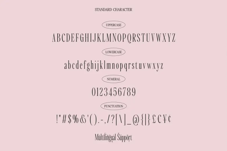 Lavonadeca Font Free Download Serif