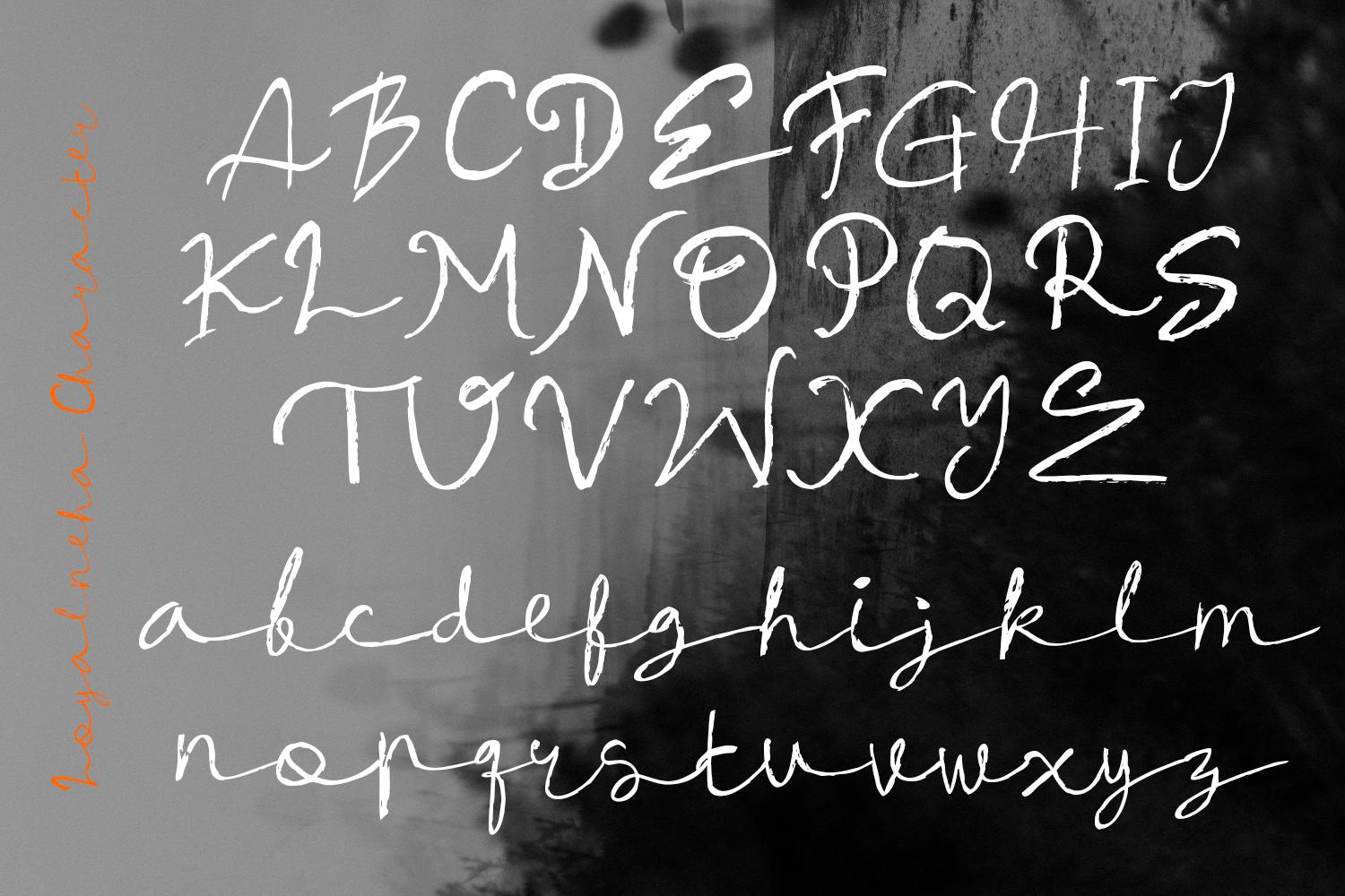 Loyalneha Script Font Free Download Brush