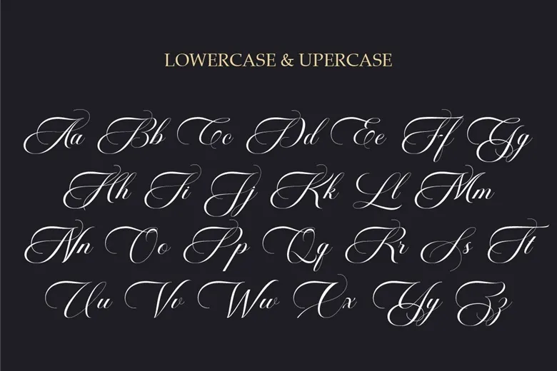 Lunoxs Font Free Download Calligraphy