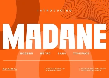 Madane Font Free Download Sans Serif