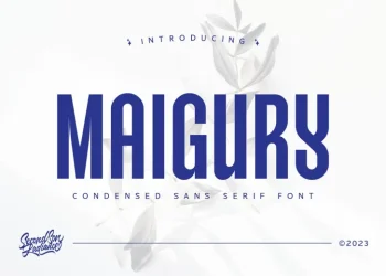 Maigury Font Free Download Sans Serif