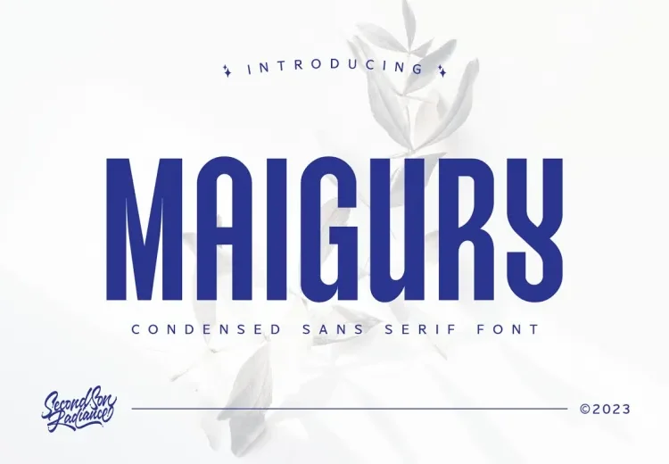 Maigury Font Free Download Sans Serif