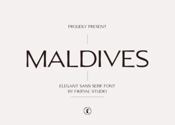 Maldives Font Free Download Sans Serif