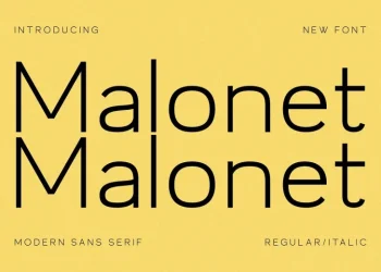Malonet Font Free Download Sans Serif